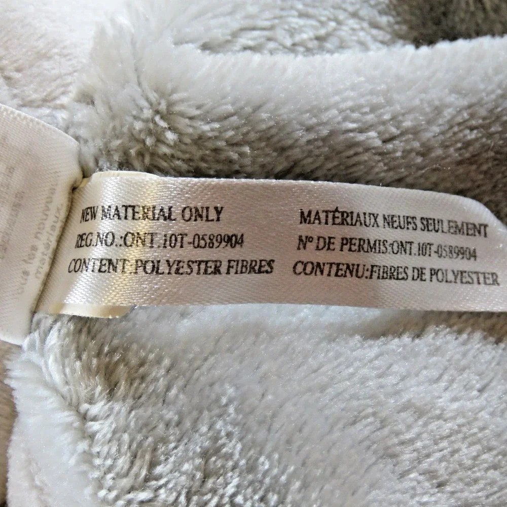 Carters Gray Elephant Lovey Satin Plush 2016 Security Blanket Baby Stuffie